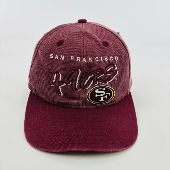 Vintage San Fransisco 49ers Hat Cap SnapBack Nutmeg 90’s American Needle NFL - Picture 1 of 7